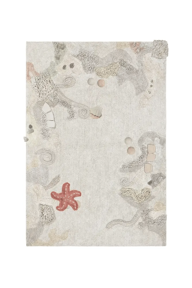 Seabed Washable Kids Rug