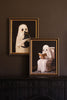 Set of 2 Framed Halloween Ghosts Paintings