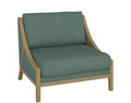 Kim Armchair in Teal – Oversized Farmhouse Accent Chair