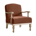 Shine Accent Chair in Brick