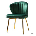 Milia Dining Chair Set of 2 in Green