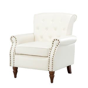 Galatea Armchair in Ivory
