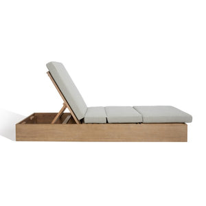 Vincent Wood Chaise Lounge Chair
