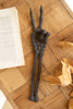 Cast Iron Skeleton Peace Sign Set of 2