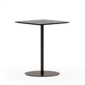 Resurface Bronze Glass Ped Side Table