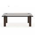 Resurface Bronze Glass Cocktail Table