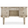 Melange Fluted Kidney Desk