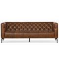 Nicolla Stationary Sofa in Brown