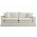 Alphonse Slipcovered Sofa in White