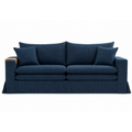 Alphonse Slipcovered Sofa in Navy