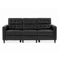 Volkhard Power Sofa in Black