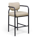 Rothwell Vegan Leather Upholstered Bar Stool