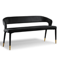 Drusilla Velvet Upholstered Bench