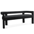 Audra Boucle Fabric Upholstered Bench