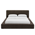 Luma Chenille Upholstered King Platform Bed Frame