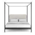 Campaign King Bed With Canopy