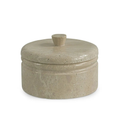 Valencia Round Travertine Box