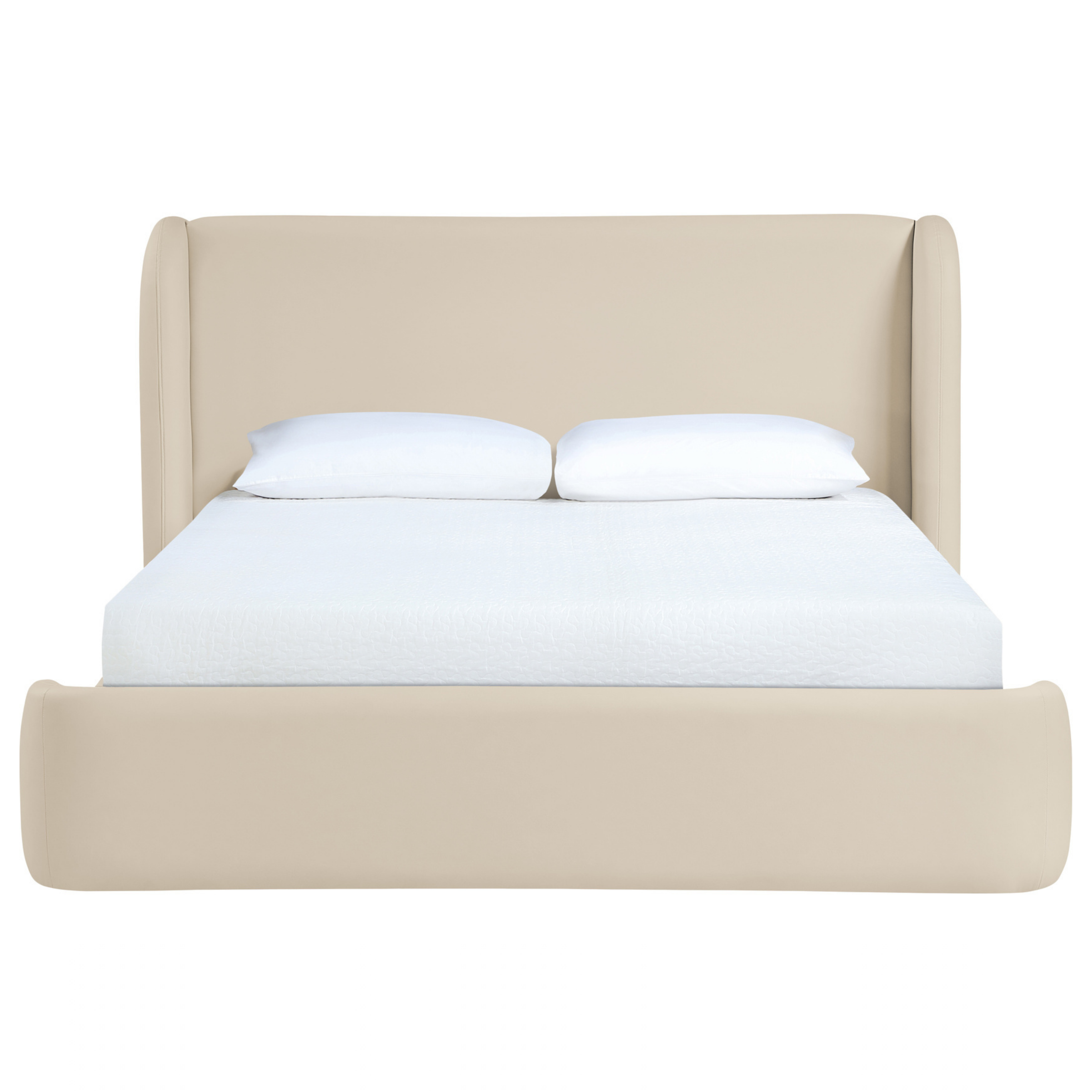 Vilette Vegan Leather Upholstered Full Bed