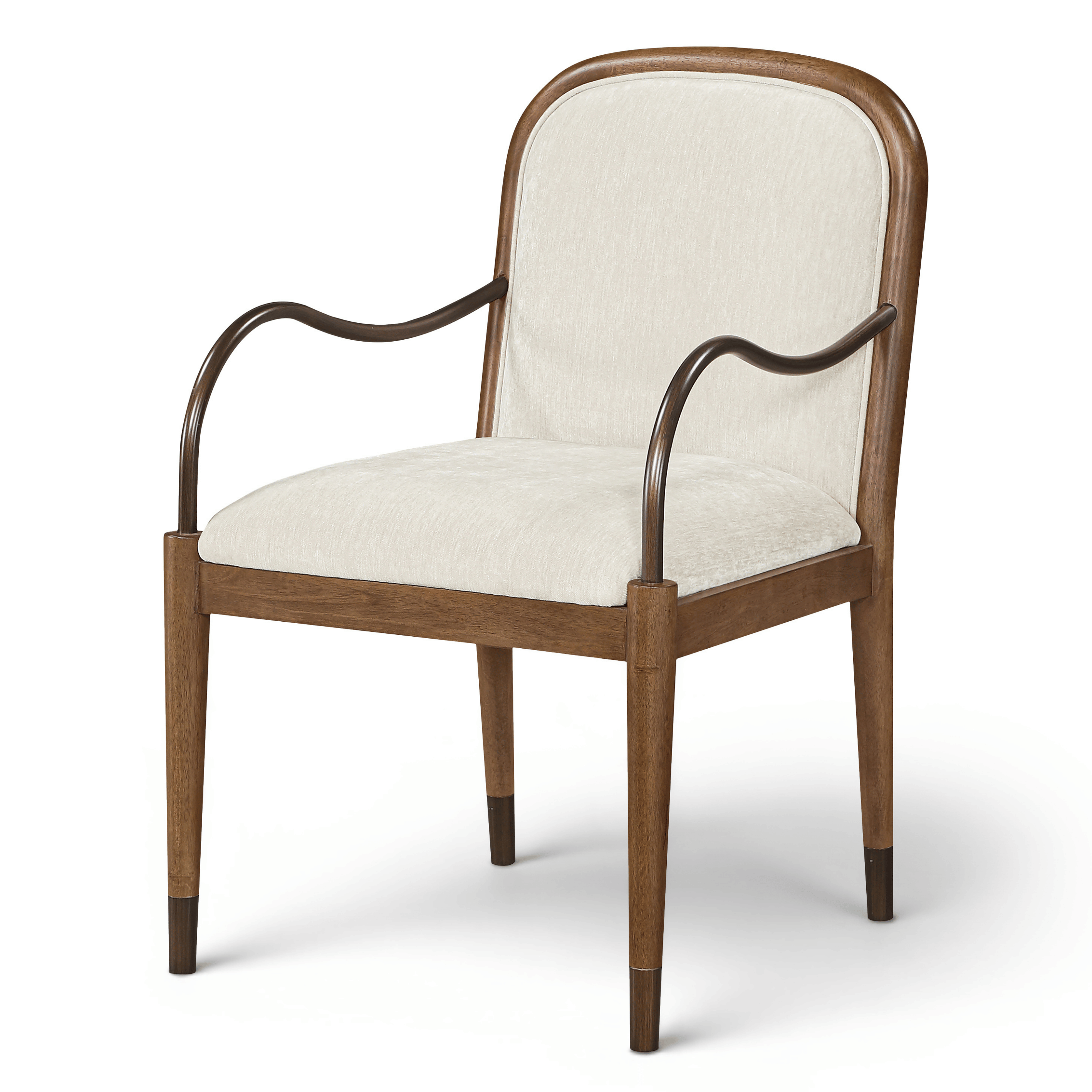 Montclair Fabric Upholstered Dining Arm Chair