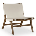 Piran Vegan Leather Upholstered Accent Chair