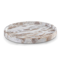 Belrose Round Genuine Marble Tray