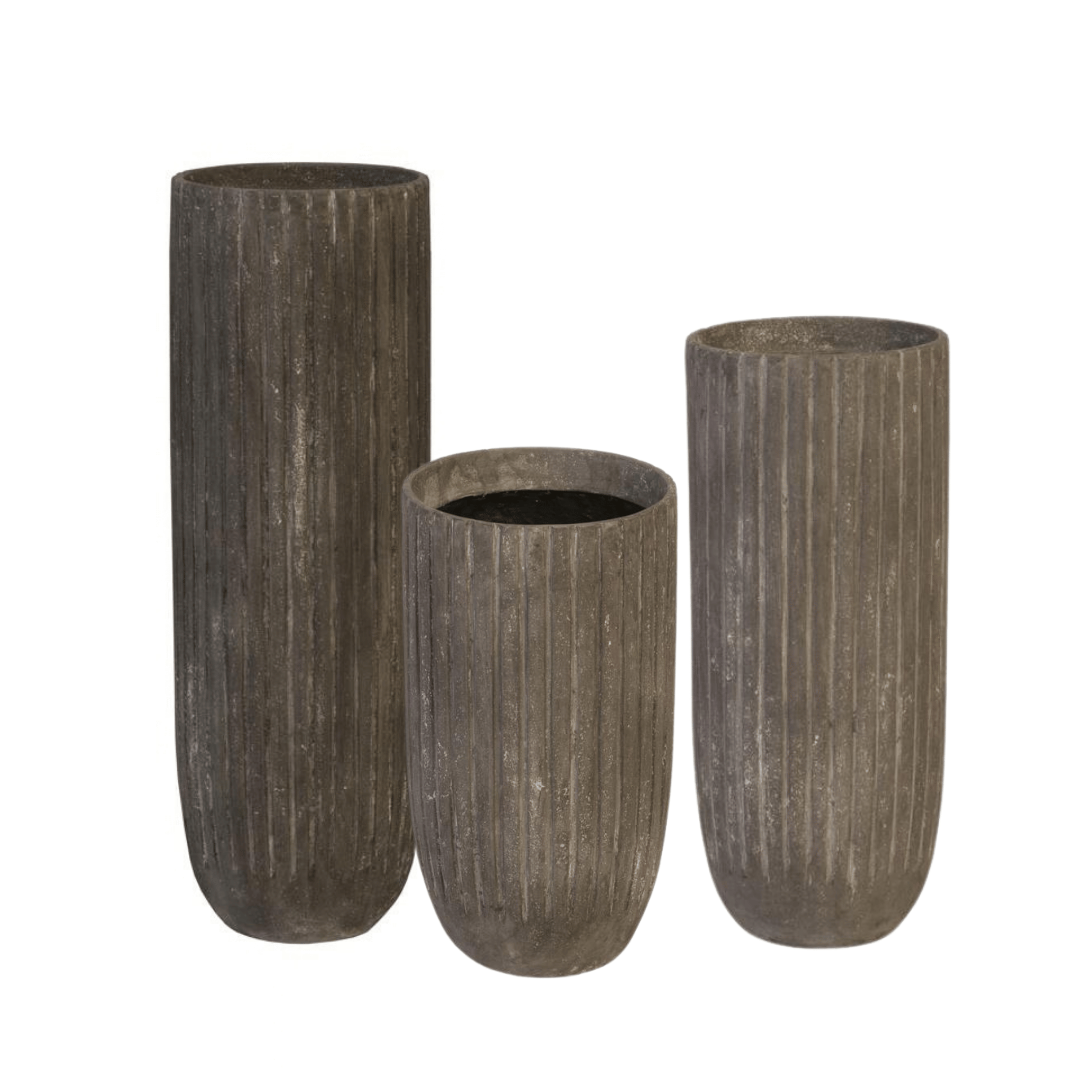 Fluted Planter | Resin
