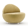 Jagger Swivel Chair - Ochre