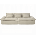 Jesse Oversized Sofa w/6 Pillows