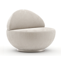Jagger Swivel Chair - Ivory
