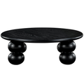 Janelle Solid Wood And Oak Veneer Coffee Table