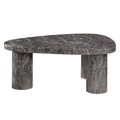 Sylvestra Brown Concrete Indoor/Outdoor Coffee Table