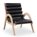 Phineas Vegan Leather Upholstered Accent Chair