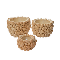 Pine Gold Ceramic Pot