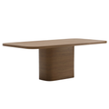 Atom Dining Table - Chocolate Nougat