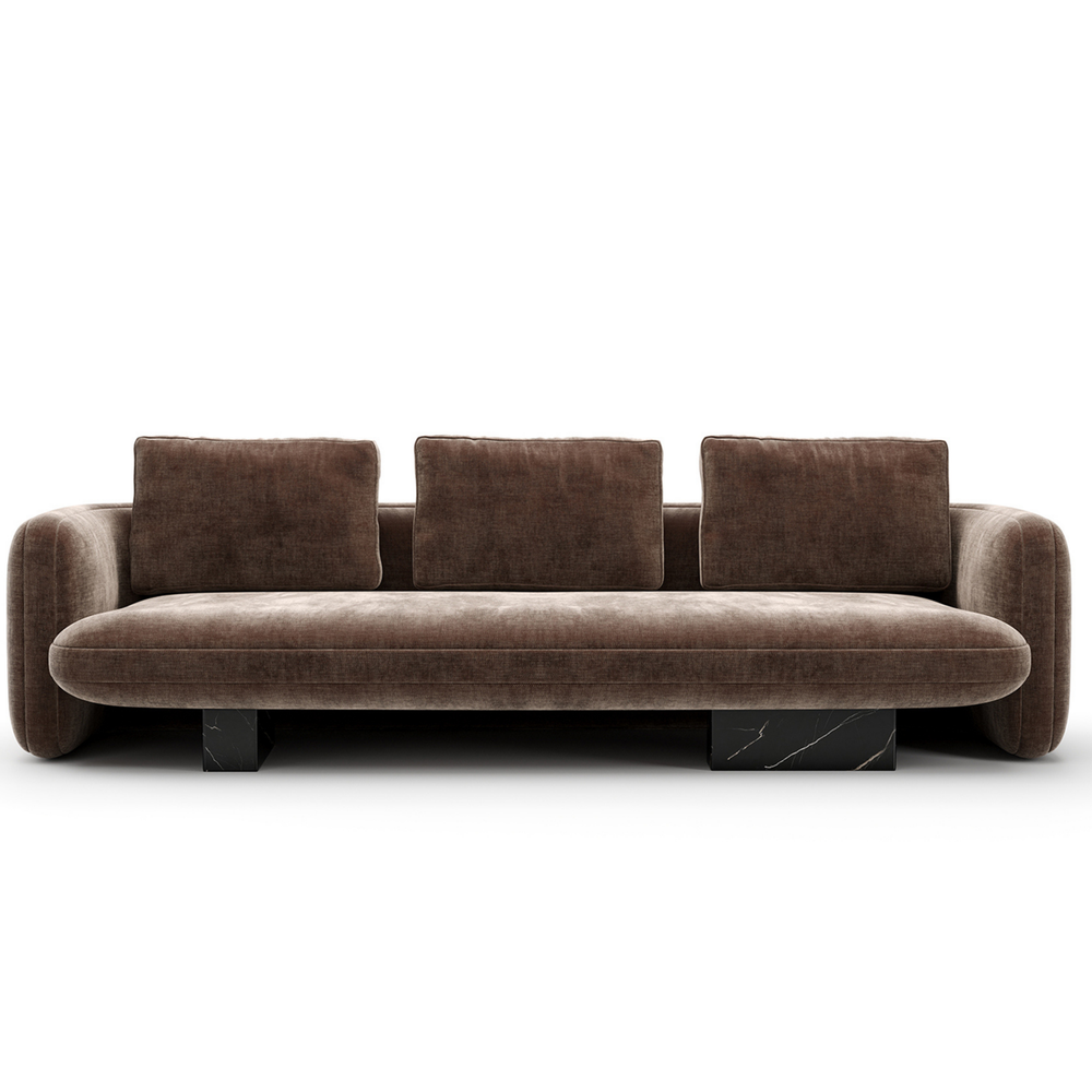 Overlap Dark Sofa