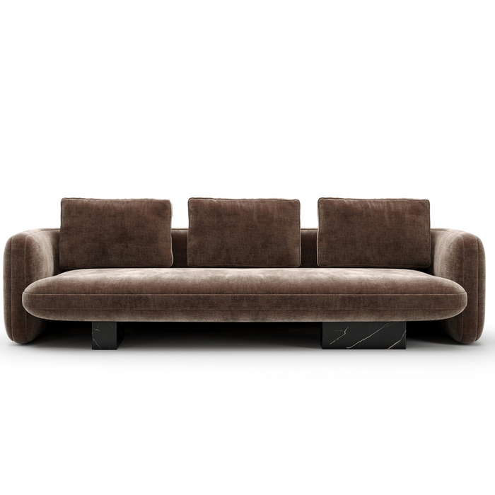 Overlap Dark Sofa