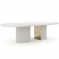 Love Dining Table - Matte Pearl