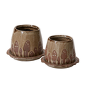 Wild Mushroom Pot with Saucer