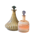 Set of 2 Glass Decanters