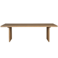 Koshi Dining Table Sandblasted Amber Oak