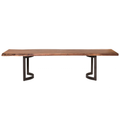 Bent Small Dining Table Brown