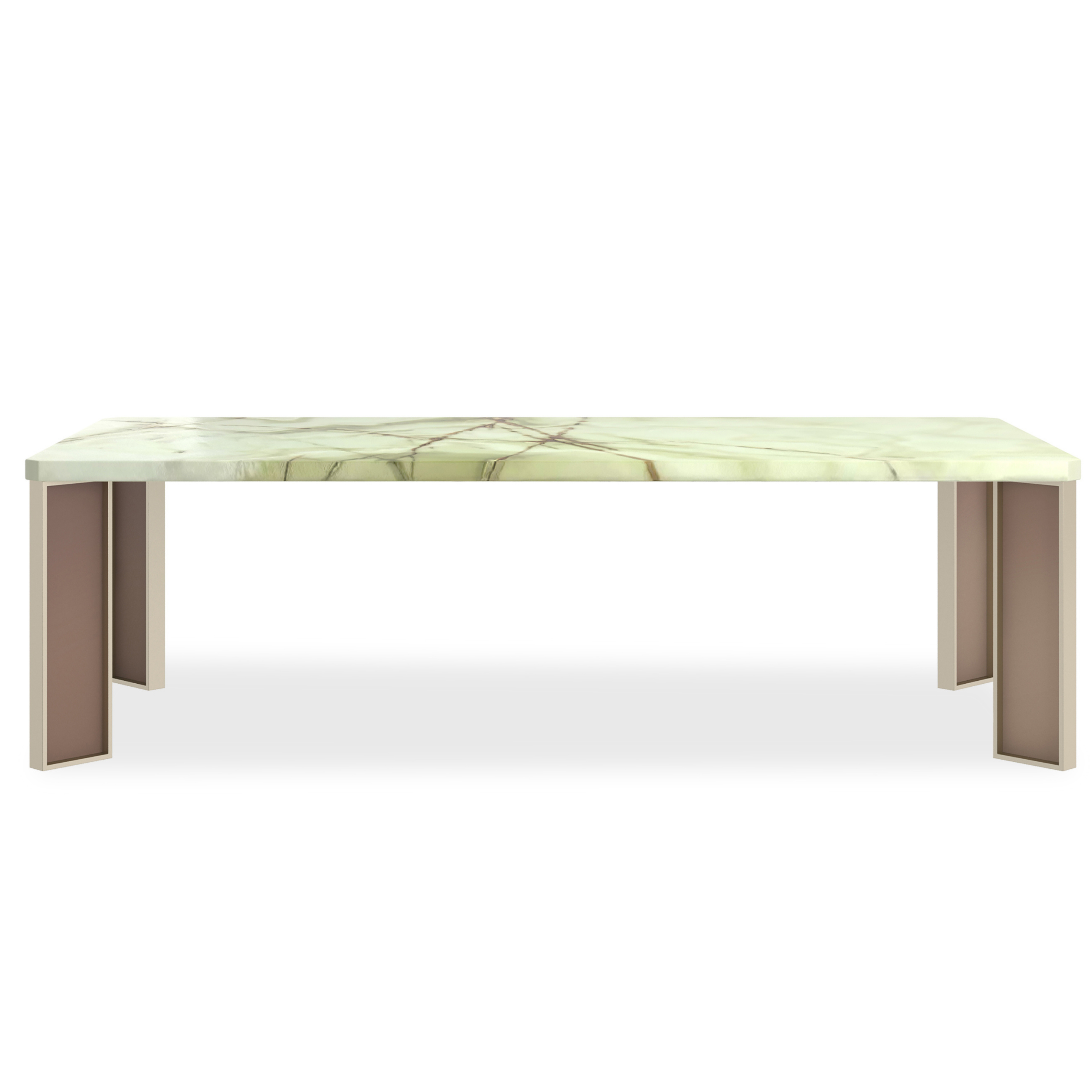 The Naturalist Green Onyx Dining Table