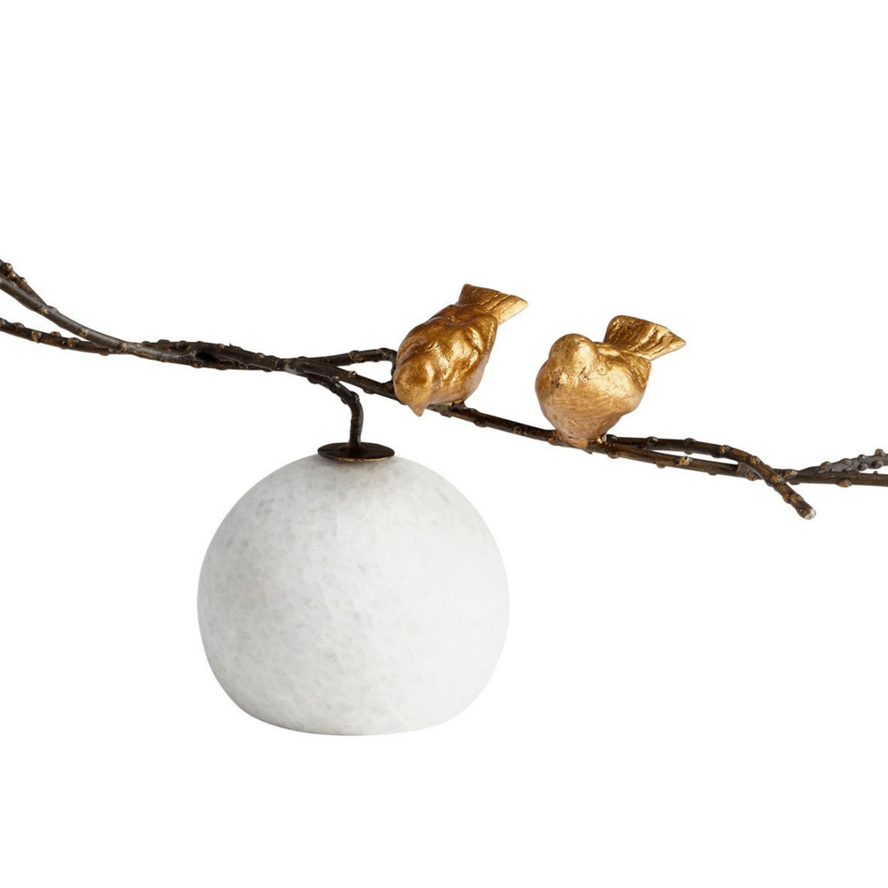 Gold Finches Sculpture