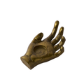 Open Hand Candleholder