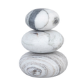 Stacking Stones in Panda Marble