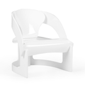 Beverly Grove Acrylic Chair - White