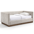Tamsin Linen Textured Fabric Upholstered Twin Daybed