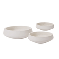 Newport White Low Bowl