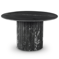 Genoa Dining Table in Black Marble