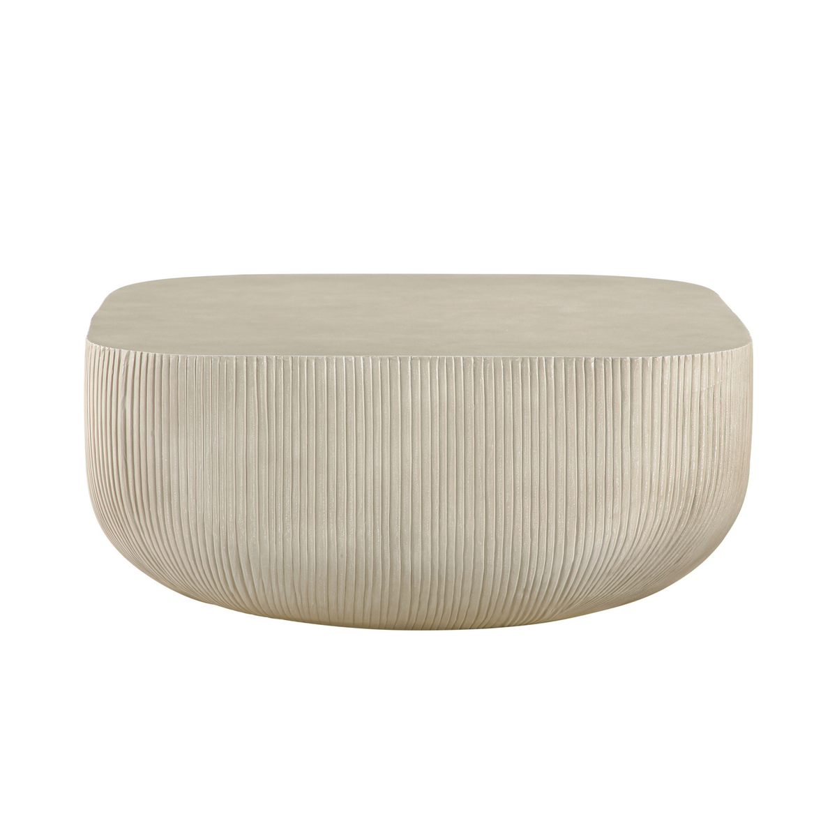 Segovia Beige Concrete Indoor/Outdoor Coffee Table
